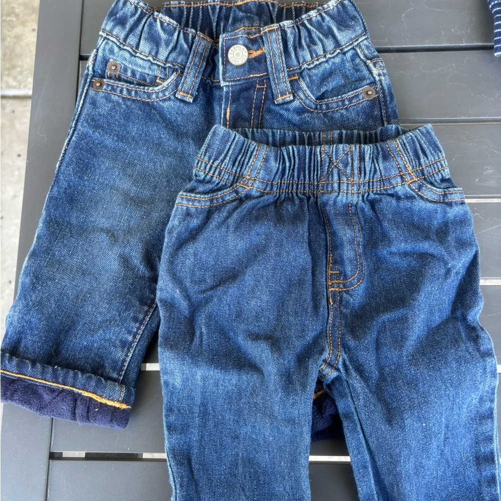 Carter's Dark Blue Kids Jeans Set